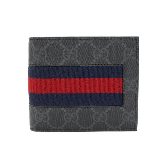 Gucci Wallet Supreme Web Bifold GG - Picture 1 of 5